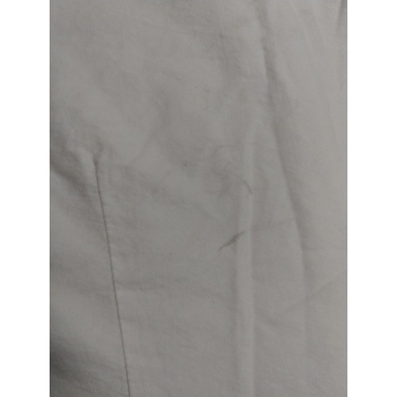 Basic Editions Collared Button Up Girls Large White Short Sleeve Dress Shirt - Picture 12 of 12